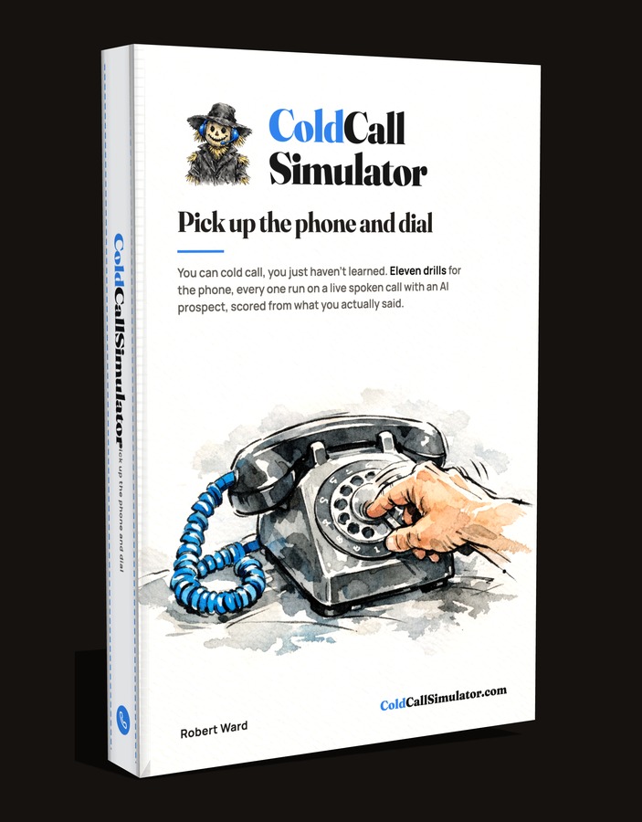 Pick Up The Phone And Dial, the free ColdCallSimulator ebook